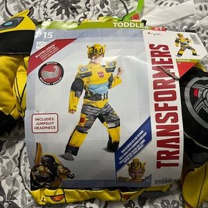 NWT Toddler 2T Bumblebee Transformers Costume